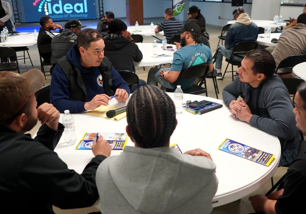 Community partners and staff at an Ideal workforce planning session